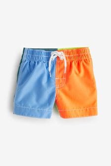 Синий колор блок - Gap пляжные шорты для малышей с поясом на завязке (6 мес. - 5 лет) (575040) | €26