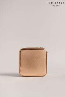 Ted Baker Hazells Medium Gold Tone Zipped Jewellery Case (575324) | $66