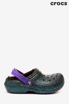 Crocs Classic Glitter Lined Clogs (575523) | $41