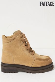 FatFace Clover Suede Apron Ankle Boots