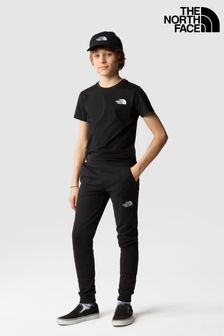 Črna temna - The North Face majica s kratkimi rokavi The North Face Teen Simple Dome (576018) | €25