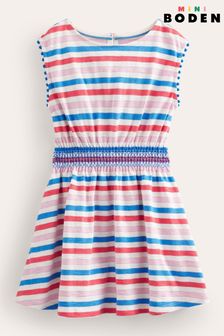 Boden Pink Printed Holiday Dress (576517) | €37 - €43