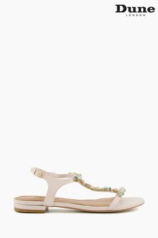 Dune cream 2025 sandals