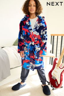 Navy Blue/Red Football Fleece Dressing Gown (3-16yrs) (577739) | 535 UAH - 784 UAH
