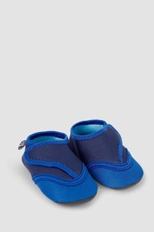 JoJo Maman Bébé Blue Baby Beach and Swim Booties (577752) | $19