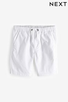 White Single Pull-On Shorts (3-16yrs) (577916) | OMR3 - OMR5
