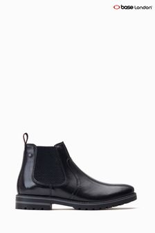 Base London Cutler Pull On Chelsea Black Boots (578173) | ₪ 396