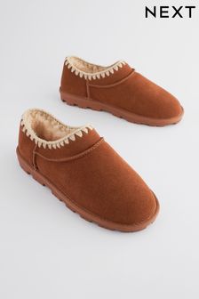 Chestnut Brown Shoot Slippers (578740) | AED60