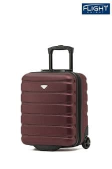 Rdeča - Trd kabinski kovček za ročno prtljago s 2 kolesi Flight Knight 45x36x20cm Easyjet (578766) | €57