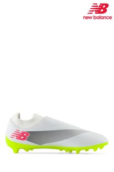 New Balance White Mens Furon Firm Ground Football Boots (579048) | €126