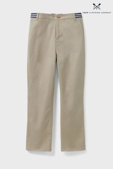 Crew Clothing Company Grey Slim Chino Trousers (579484) | 37 € - 43 €