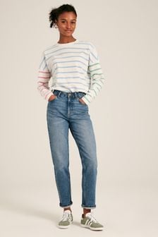 צבעוני - חולצת ג'רזי עם שרוול ארוך דגם Ellie של Joules (579509) | ‏125 ‏₪