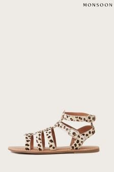 Бежевые сандалии с леопардовым принтом Storm Monsoon (580180) | €20
