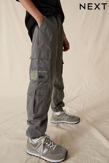 Charcoal Grey Cargo Trousers (3-16yrs) (580303) | €30 - €37