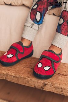 Red Spiderman Marvel Touch Fastening Cupsole Print Slippers (581367) | EGP395 - EGP486