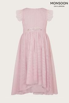 Monsoon Pink Penelope Belt Dress (581479) | AED270 - AED298
