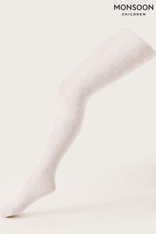 Monsoon Natural Lace Butterfly Tights (581921) | €12 - €13