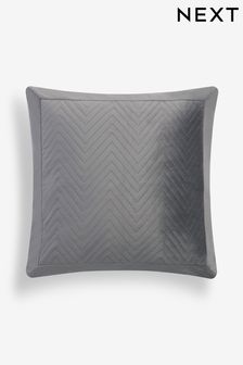 Charcoal Grey 50 x 50cm Madison Velvet Cushion (582208) | OMR7