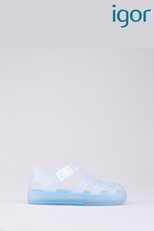 Igor Clear Tenis Mc White/Turquoise Sandals (582875) | ₪ 93