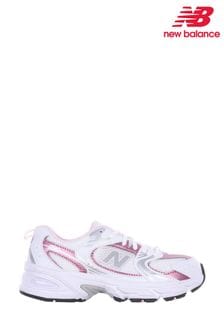 Biały/różowy - Dziewczęce buty sportowe New Balance 530 (584003) | 475 zł
