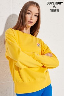Superdry Sportstyle Yellow Essential Crew Sweatshirt (584073) | ₪ 186