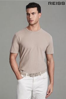 Nerzfarben - Reiss Melrose T-Shirt aus Baumwolle mit Rundhalsausschnitt (584570) | 55 €