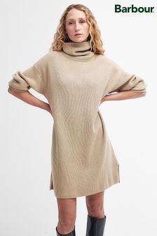 Barbour® Beige 100% Cotton Rib Stitch Chunky Knitted Dress (584639) | 182 €