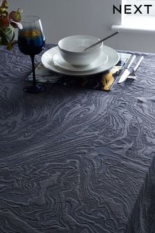 Navy Marble Tablecloth (584748) | 40 € - 51 €