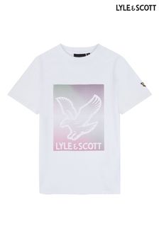 Lyle & Scott Boys Dotted Eagle Graphic T-Shirt (585198) | AED122 - AED155