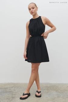 Pretty Lavish Black Melody Cut Out Mini Dress (585393) | €69