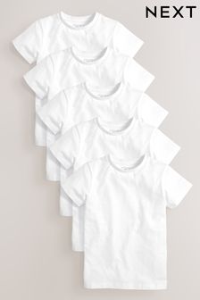 Short Sleeve T-Shirts 5 Pack (3-16yrs)