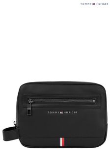 Tommy Hilfiger黑色品牌標誌洗漱包 (586652) | HK$771