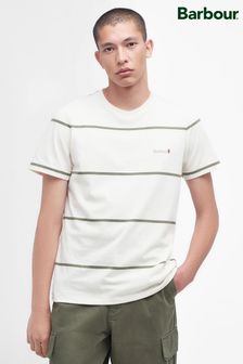 Barbour® White Barbour® Dart Stripe T-Shirt (586811) | €31