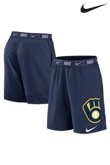 Nike Blue Milwaukee Brewers Bold Express Woven Shorts (587136) | €44