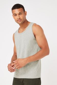 Grey Marl Regular Fit Vest (587632) | $12