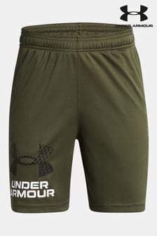 Verde - Pantaloni scurți tehnici cu logo Under Armour (588083) | 101 LEI
