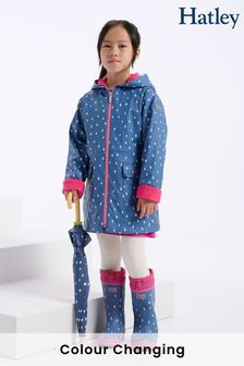 Hatley dežne kapljice za spreminjanje barv Modra dežna jakna (588095) | €31