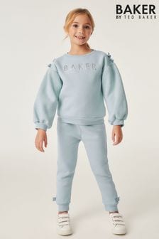 Baker by Ted Baker (12-18mths- 13yrs) Bow Sweater and Joggers Set (588230) | 234 SAR - 281 SAR