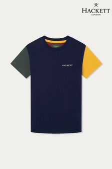 Camiseta azul para niños de Hackett (588663) | 57 €