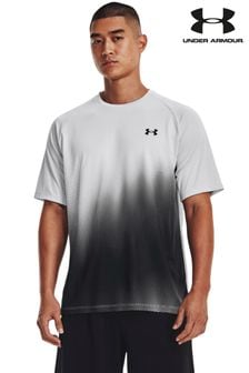 Under Armour Grey Tech Fade Short Sleeve T-Shirt (589054) | 153 QAR
