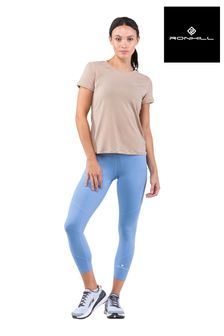 Modre odrezane ženske tekaška hlačne nogavice Ronhill Tech (589217) | €28