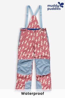 紫色 - Muddy Puddles 再生防水暴風雪滑雪背帶褲 (590131) | NT$2,750