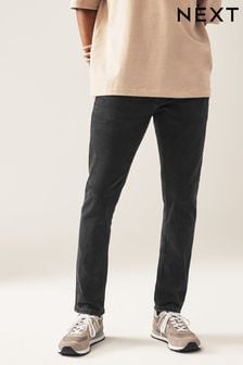 Čierna - Skinny - Strečové džínsy príjemné na dotyk (591479) | €26