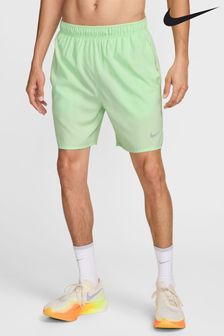 Nike Light Green 7 Inch Challenger Dri-FIT 7 inch Brief-Lined Running Shorts (591807) | €40