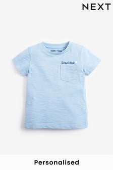 Personalised Short Sleeve T-Shirt (3mths-7yrs) (591971) | KRW13,900 - KRW18,100