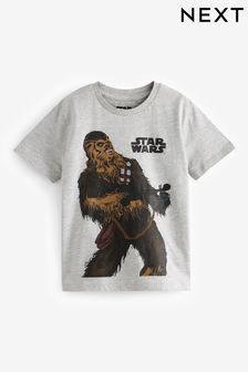 Chewbacca Grey Star Wars Short Sleeve T-Shirt (3-16yrs) (592479) | €10 - €13