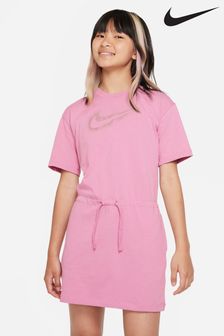 Nike Pink Sportswear Swoosh Logo Dress (592596) | €29