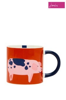 Joules Orange Pig Mug (592602) | $22