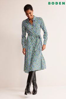Green - Boden Kate Midi Shirt Dress (594429) | kr2 200