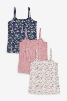 3 Pack Floral Camis (2-16yrs)